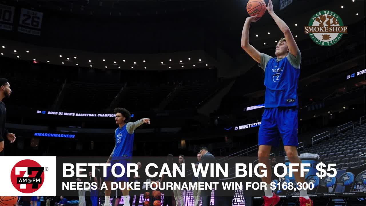 Bettor can win $168,300 with Duke Championship