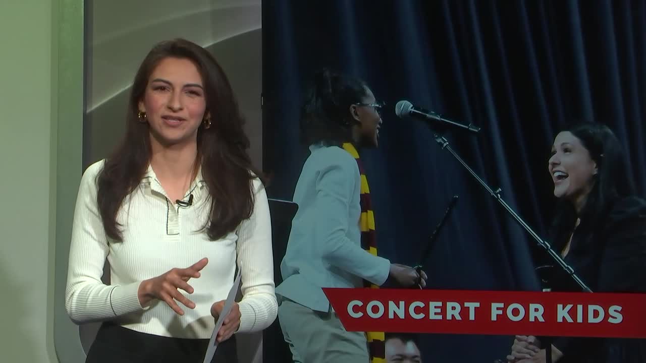 Students attend conerte performed by Henderson Symmphony Orchestra