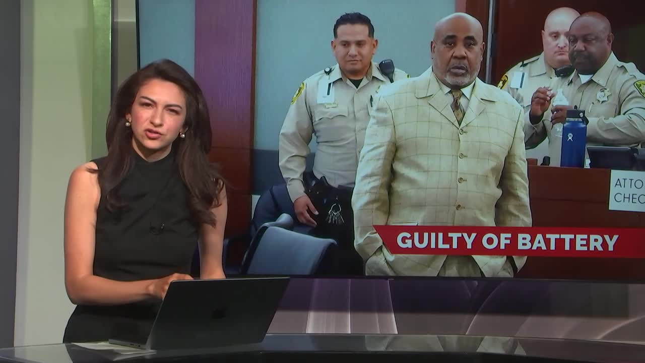 Tupac killing suspect found guilty in Las Vegas battery case