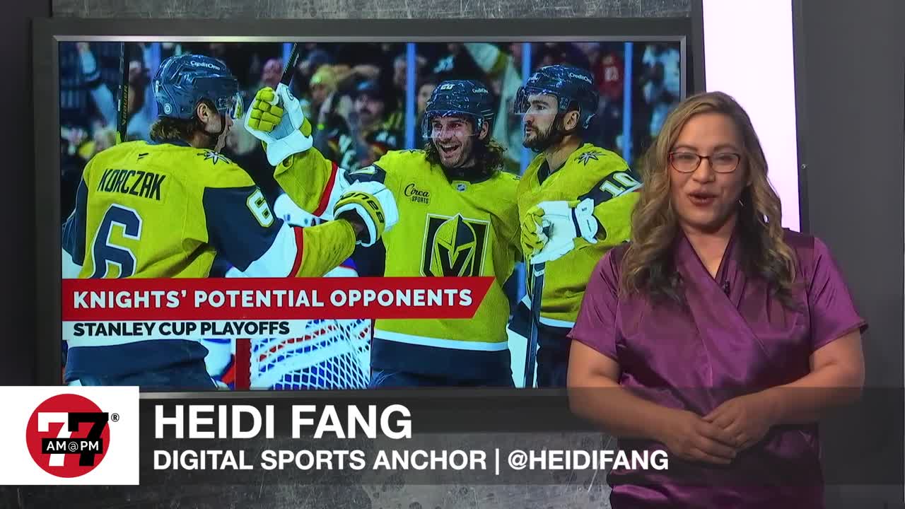 Possible opponents for VGK in playoffs