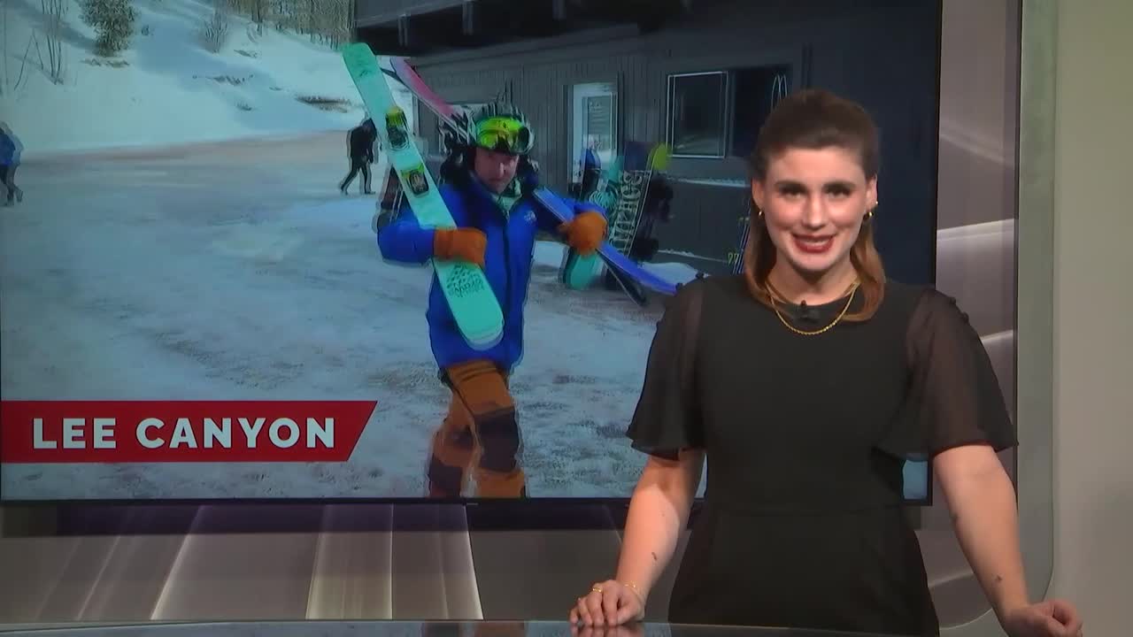 Lee Canyon ending ski season Sunday