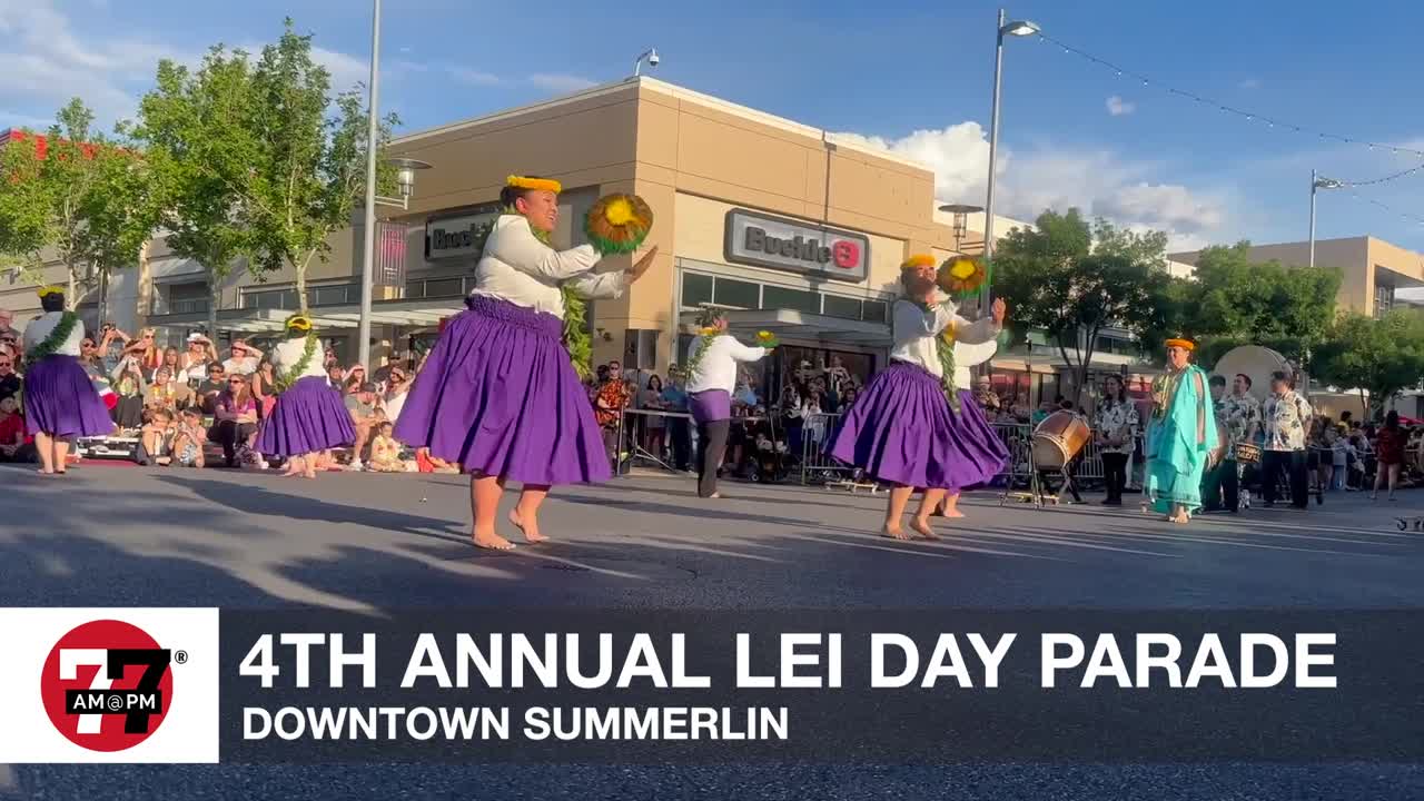 Downtown Summerlin celebrates Lei Day Parade
