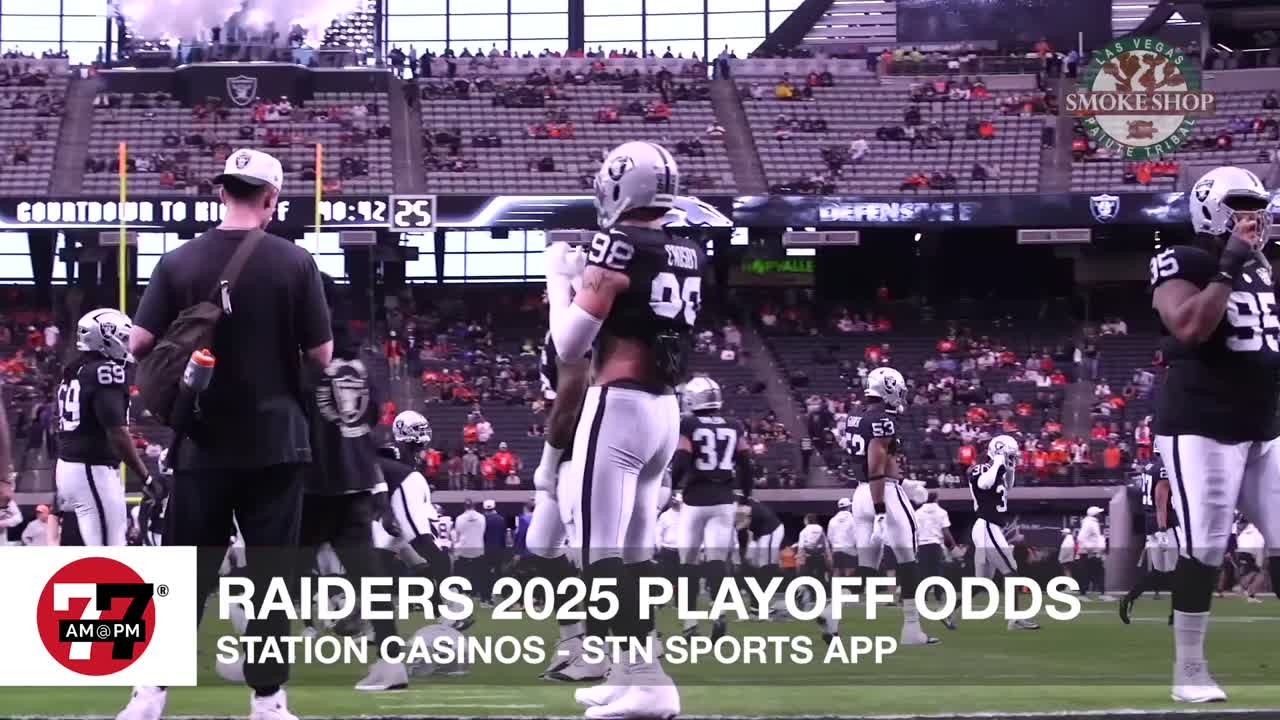 Raiders 2025 playoff odds