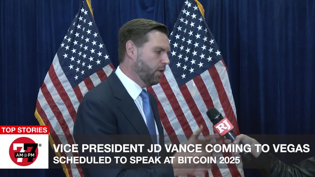Vice President Vance scheduled to speak at bitcoin convention in Las Vegas