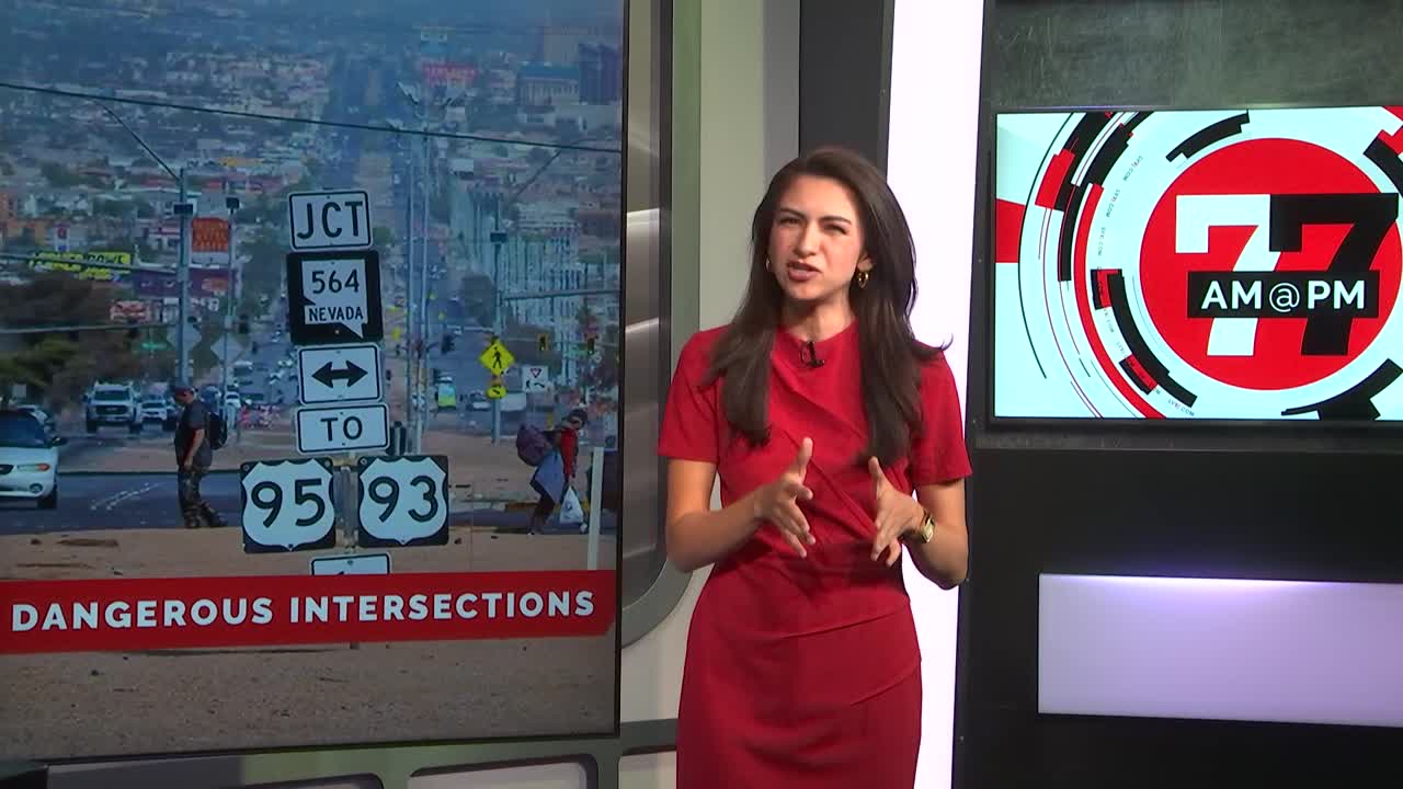 These are the Las Vegas intersections with the most crashes in 2025