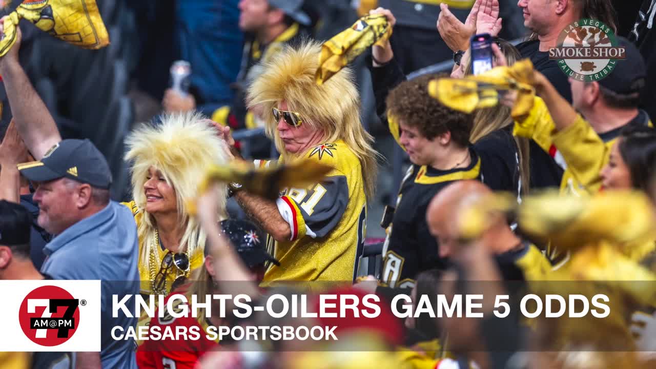Knights VS. Oilers Game 5 odds