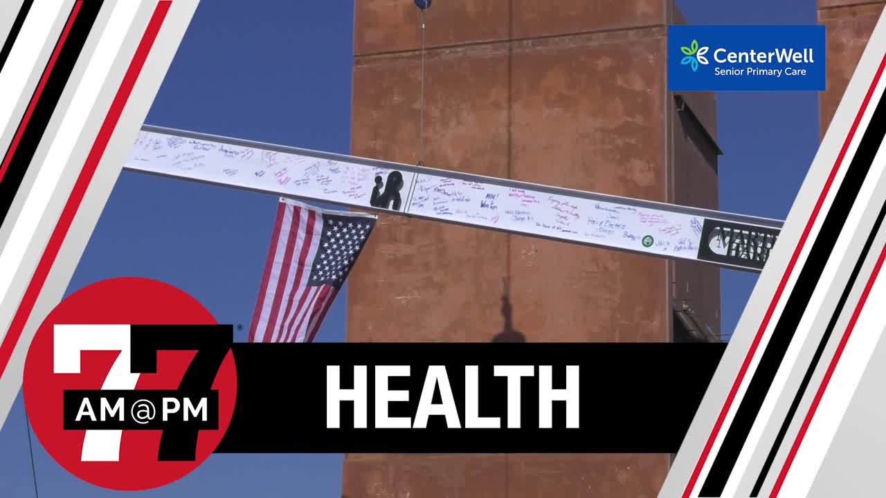 Topping-off ceremony for clinic in Southwest Valley