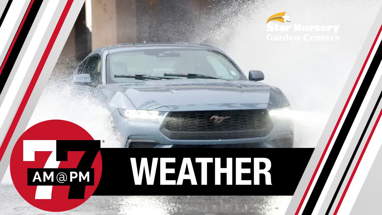 Heavy Rain, Hail fall in Las Vegas Valley