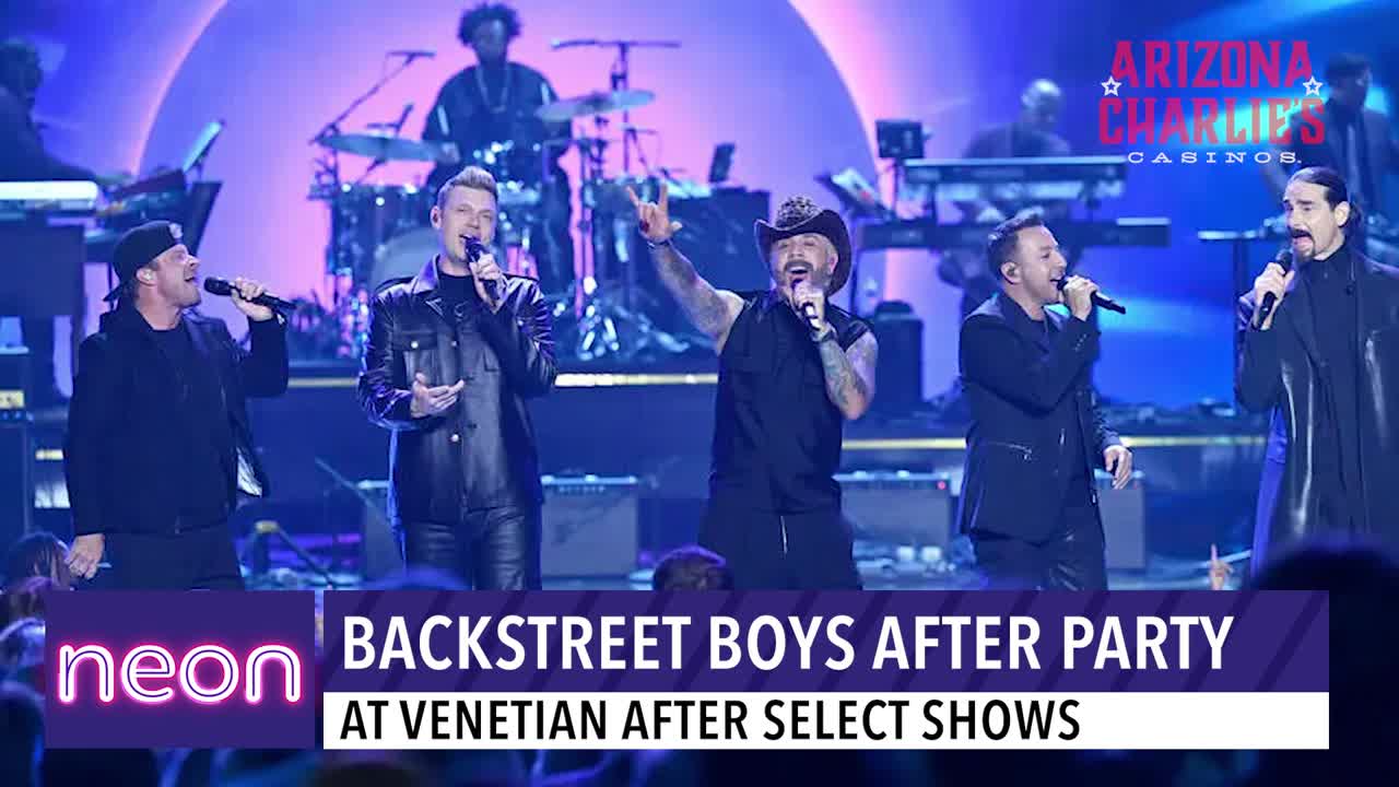 Backstreet Boys announce post-Sphere Strip nightclub party