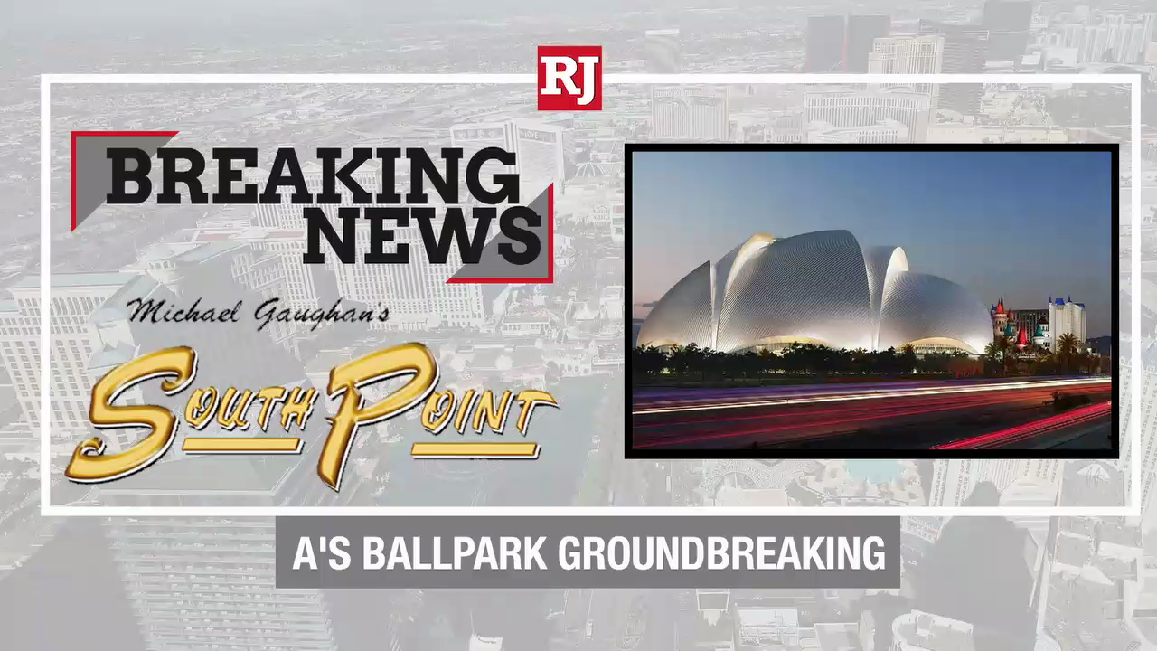 Athletics host Las Vegas ballpark groundbreaking ceremony
