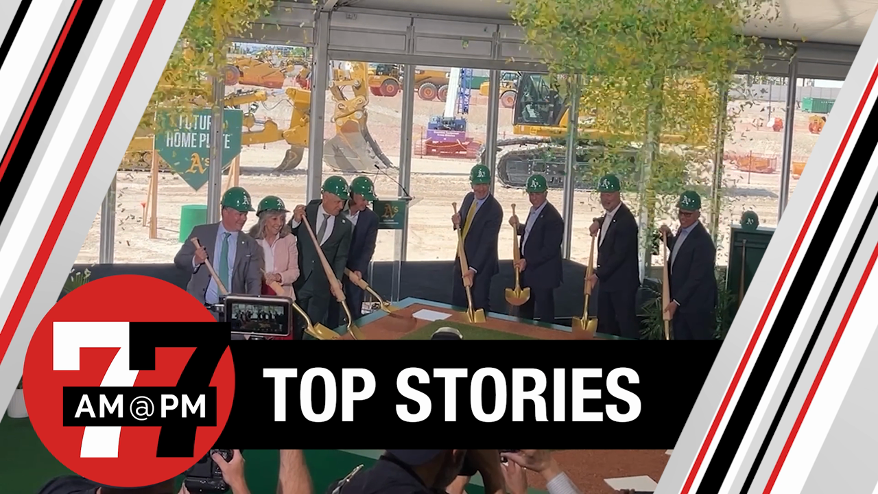 Athletics host Las Vegas ballpark groundbreaking ceremony