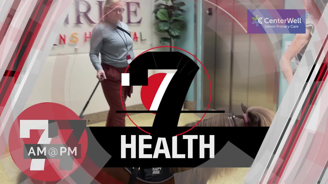 Miniature Horse Visits Young Patients