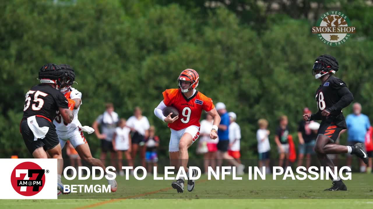 Odds to lead NFL in passing