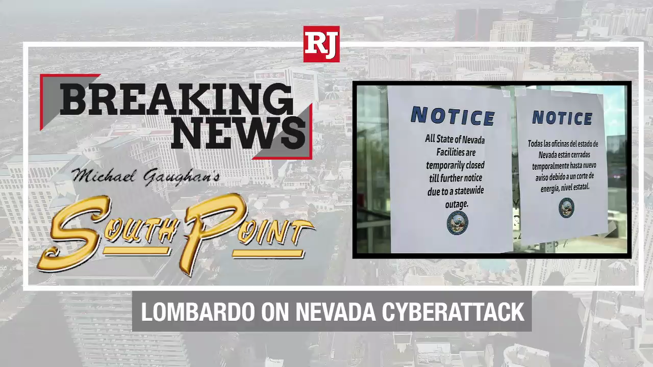Gov. Joe Lombardo discusses cyberattack on Nevada