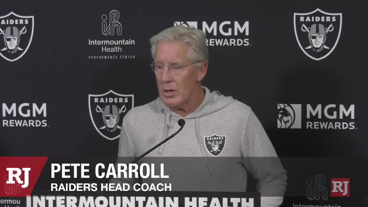 Live at Raiders HQ with Peter Carroll