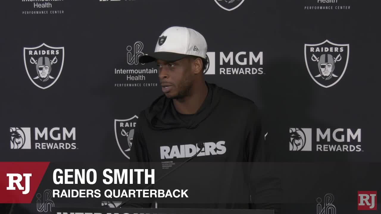 Live at Raiders HQ with Geno Smith