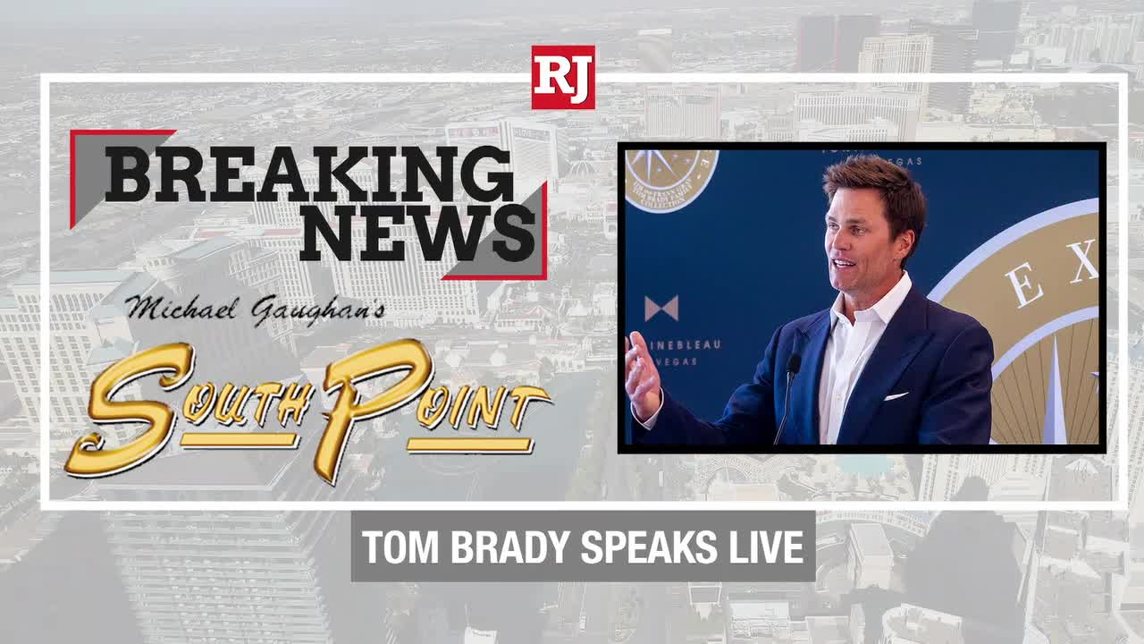 Tom Brady speaks live at Allegiant Stadium