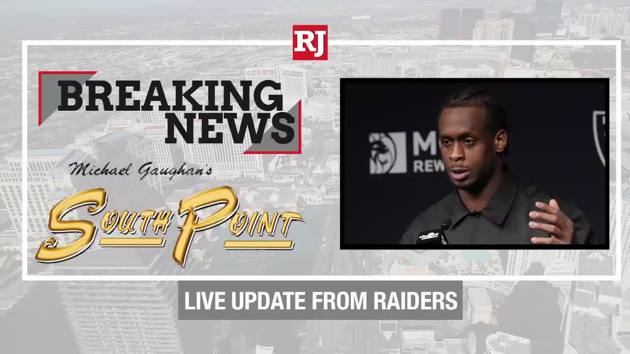 Geno Smith live at Raiders HQ