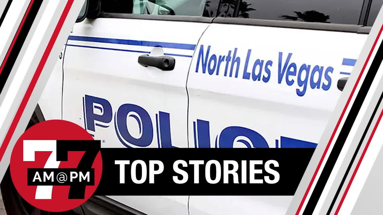 North Las Vegas police building hit by gunfire