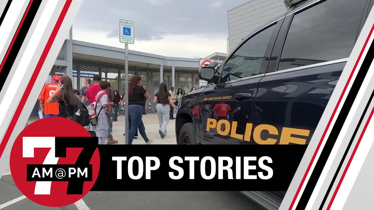 1 detained after reports of someone with gun at Las Vegas middle school
