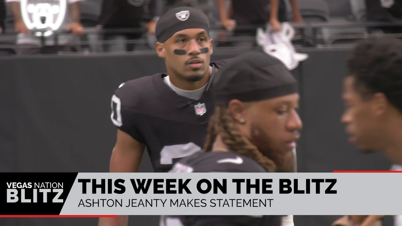 Ashton Jeanty Makes Statement Against Chicago Bears | Vegas Nation Blitz Week 5