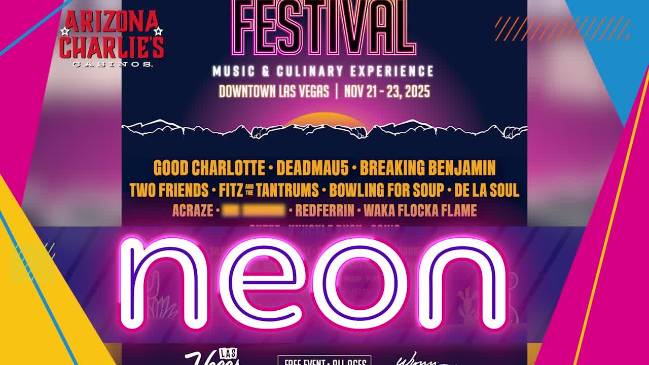 Las Vegas downtown festival dials up big acts for free event