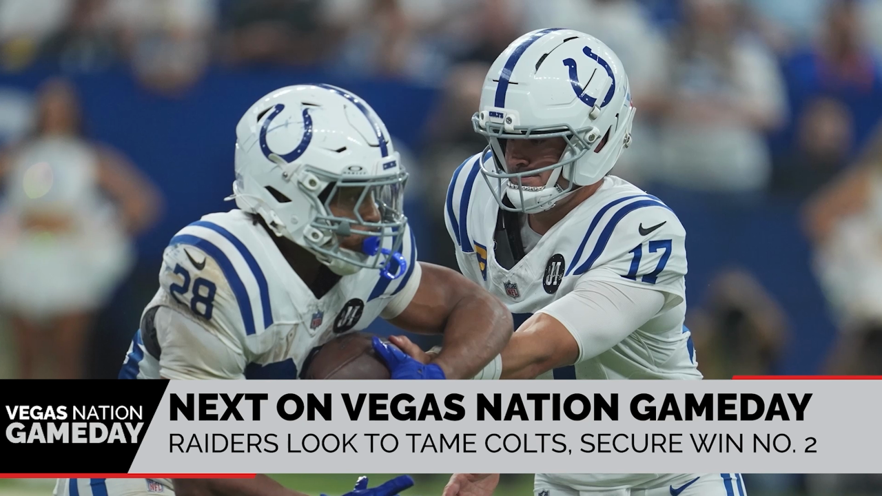 Raiders With A Chance to Tame The Colts | Vegas Nation Gameday Week 5