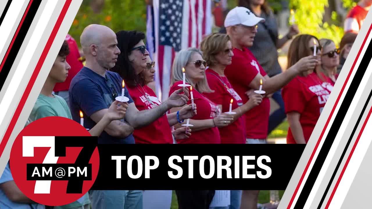 UNLV vigil marks anniversary of Oct. 7 attacks in Israel