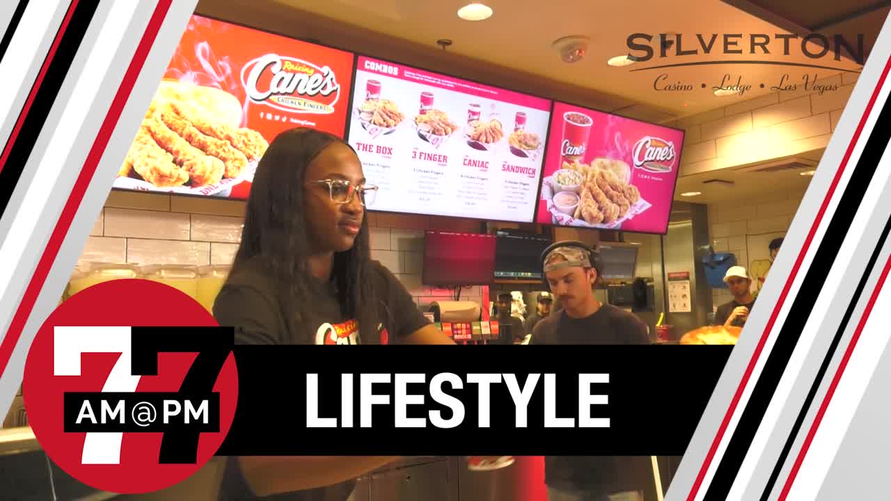 Aces' star dishes out fast food to fans in celebratory shift on the Strip