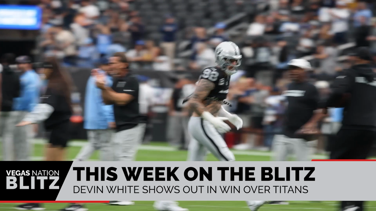Raiders Snap Skid, LB Devin White Shows Out | Vegas Nation Blitz Week 7