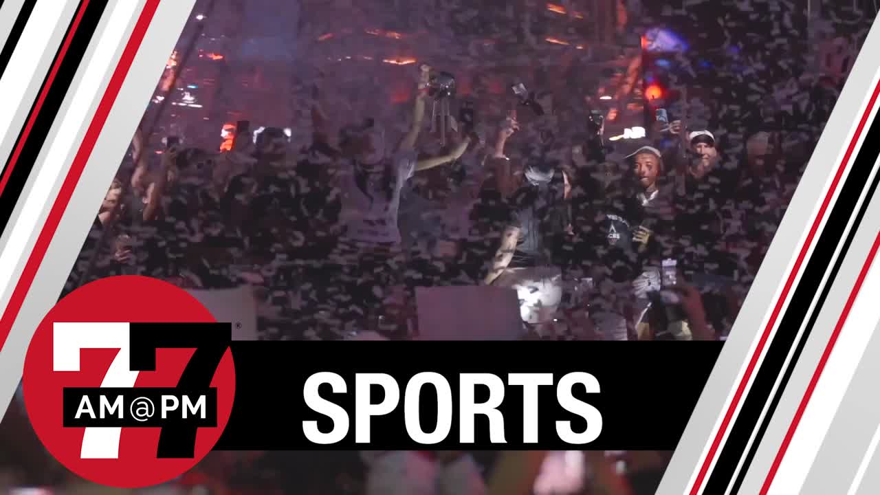 Aces parade at 5 pm tonight
