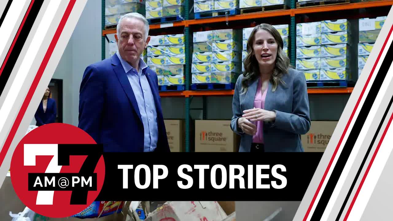 Lombardo tours food bank on day 3 since SNAP benefits were paused