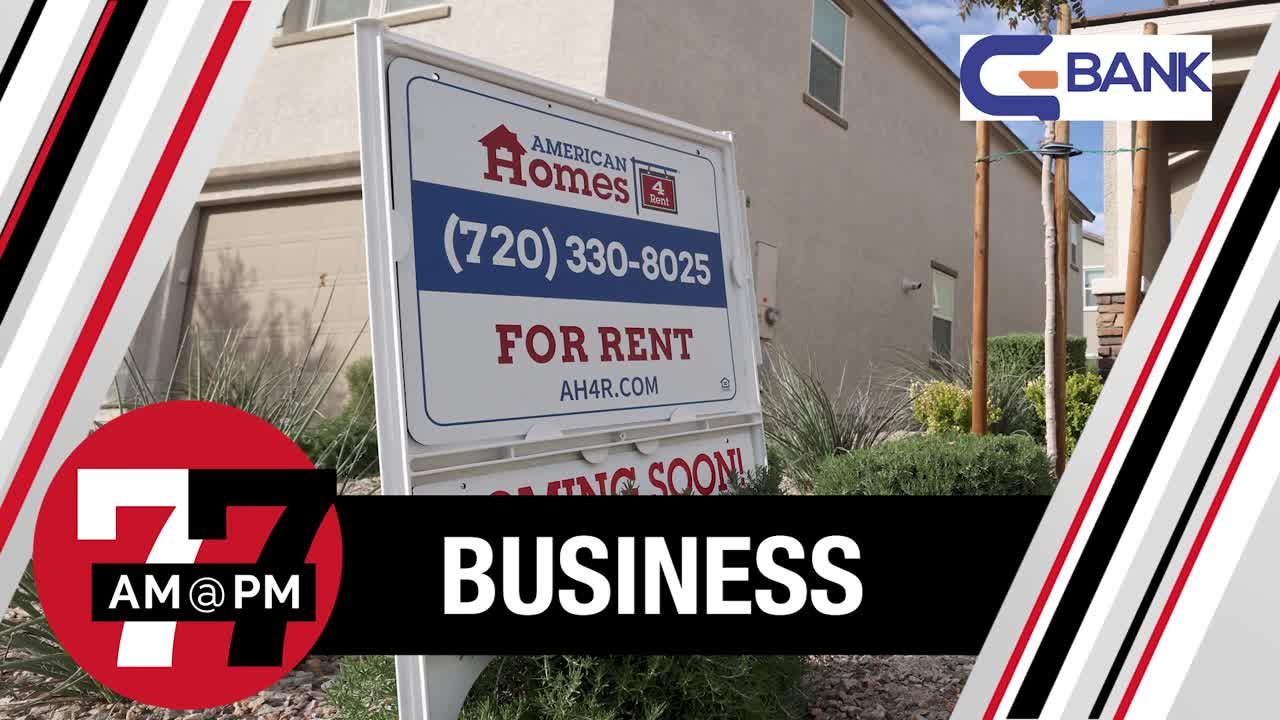 Where are rents dropping in Las Vegas right now?