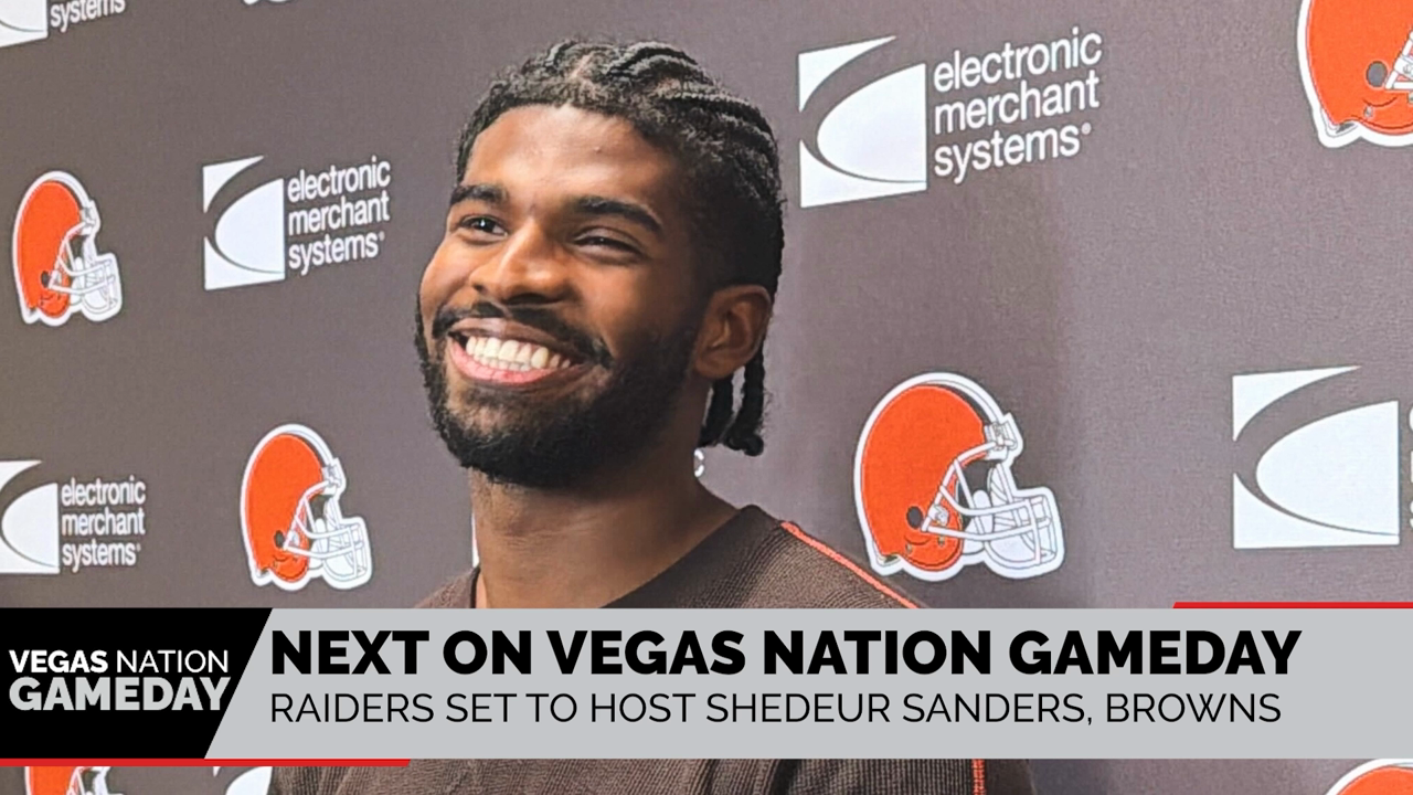 Browns' QB Shedeur Sanders To Start vs. Raiders | Vegas Nation Gameday Week 12