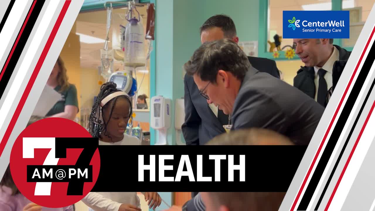 Pilots visit Sunrise Children's Hospital