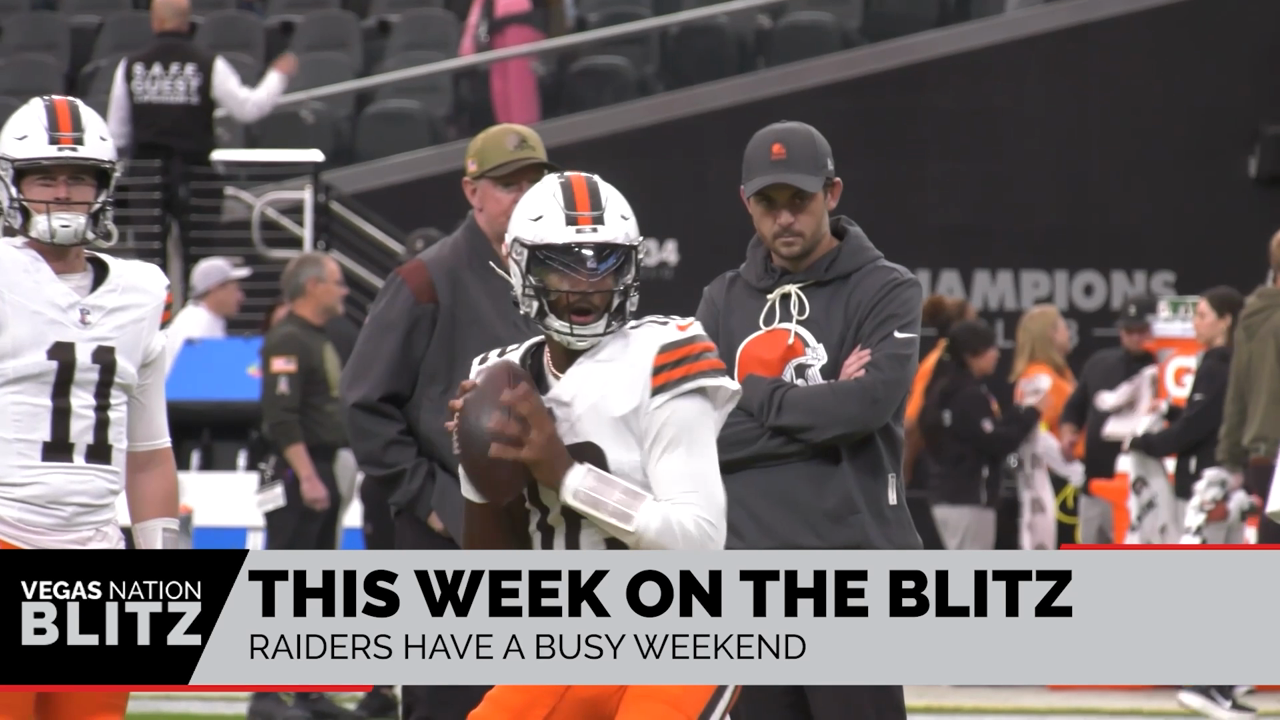 Raiders With A Busy Week Ahead of Facing The Chargers | Vegas Nation Blitz Week 13