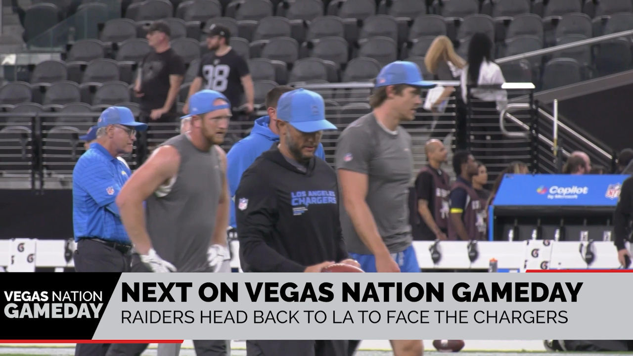 Raiders Head to LA With New OC Greg Olson vs. Chargers | Vegas Nation Gameday Week 13
