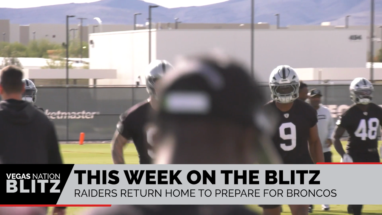 Raiders Return Home, Prepare for Broncos | Vegas Nation Blitz Week 14