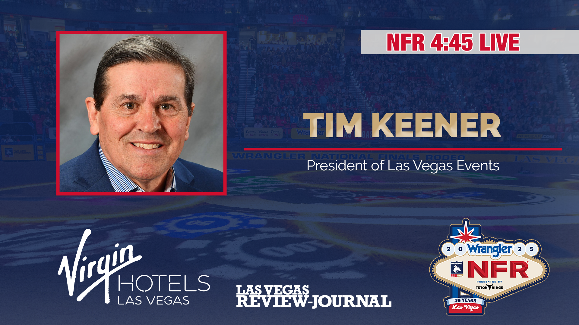 NFR 4:45 Live with Tim Keener