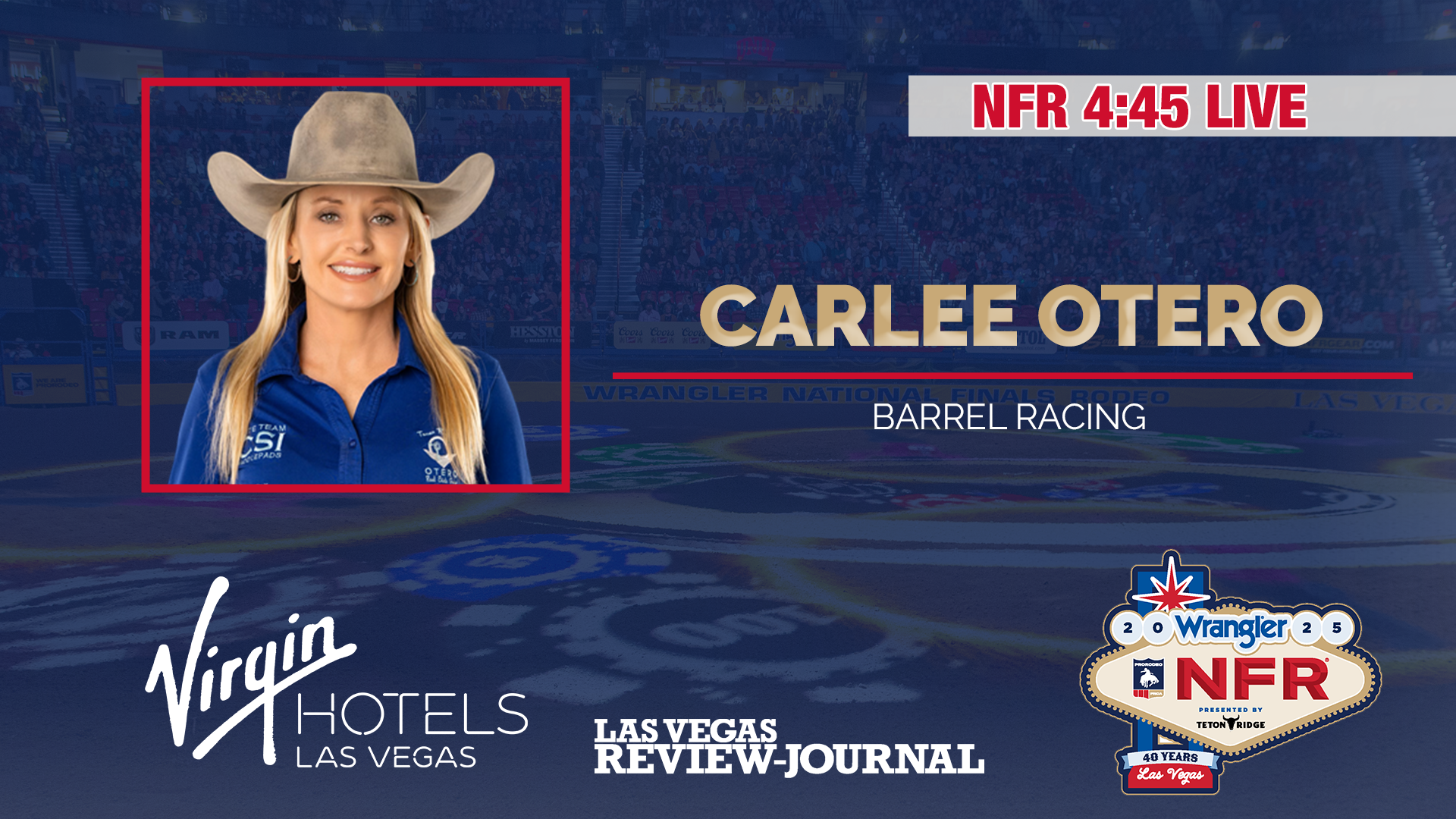 NFR 4:45 Live with Carlee Otero