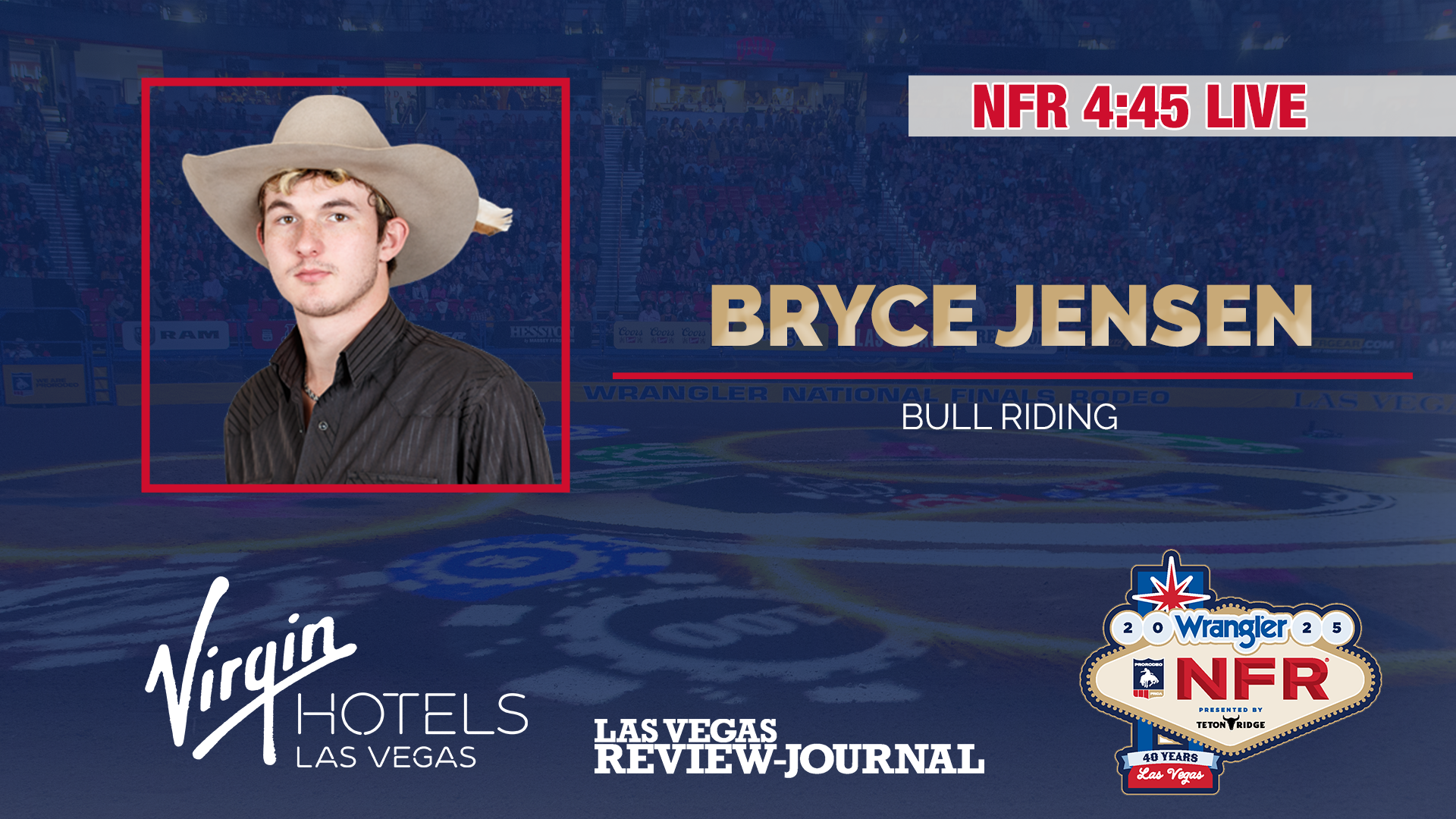 NFR 4:45 Live with Bryce Jensen