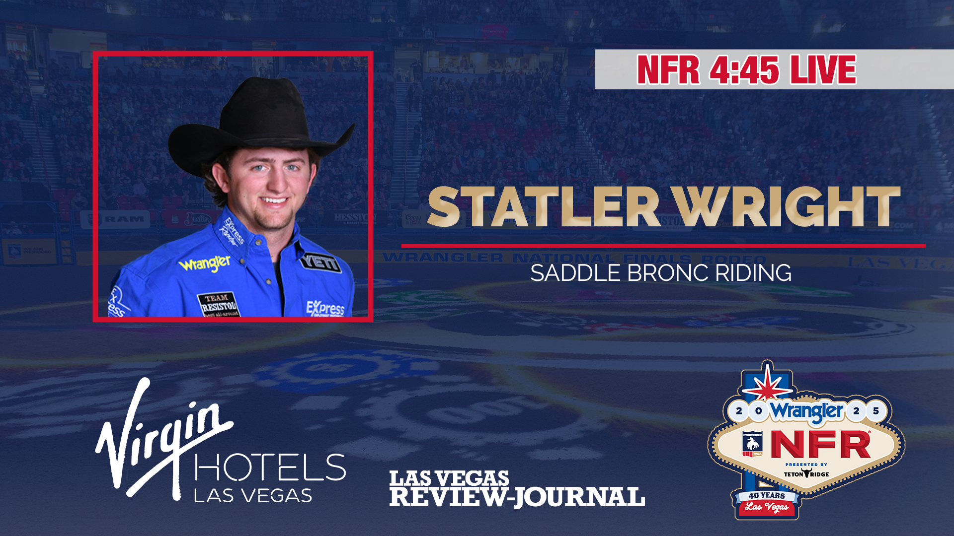 NFR 4:45 Live with Statler Wright