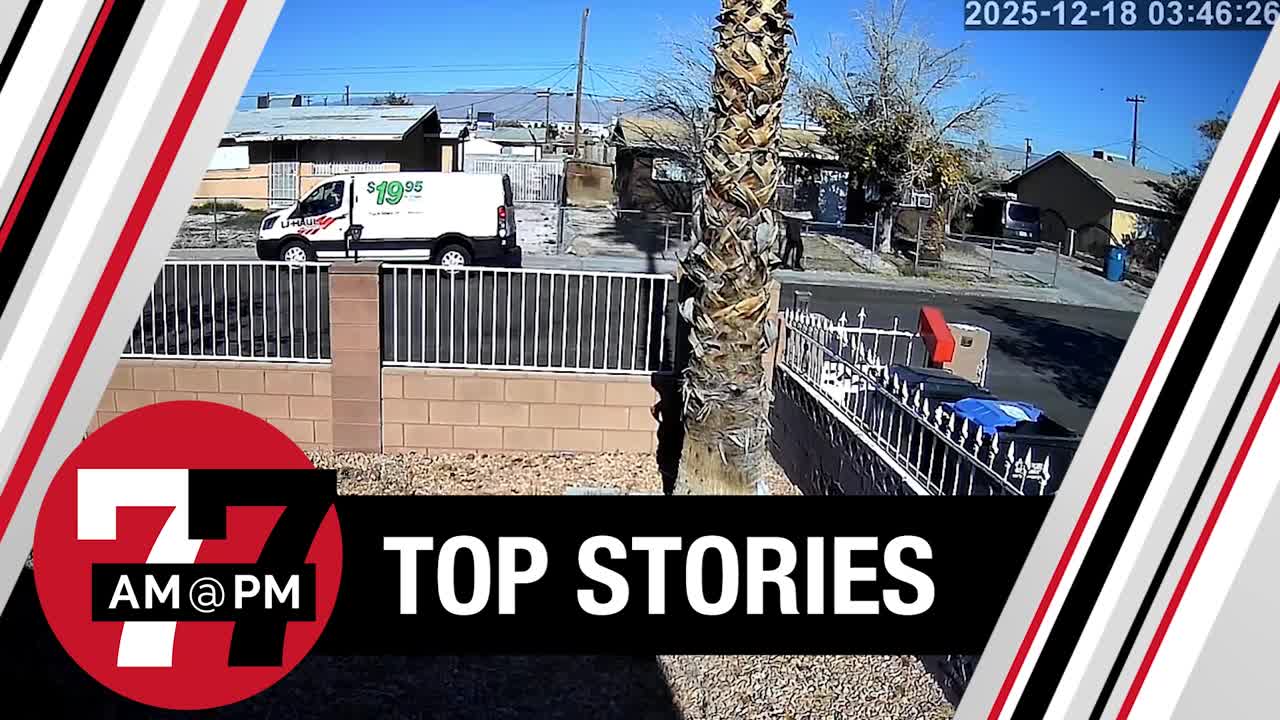 Man accused of firing at Las Vegas police after chase faces numerous charges