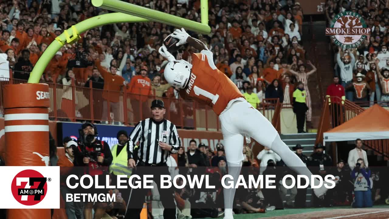 Bowl Game odds via BETMGM