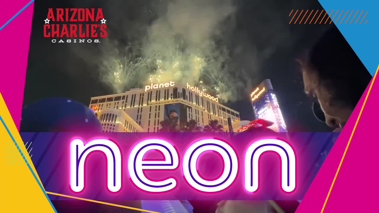 Fireworks and drone show New Year's Eve