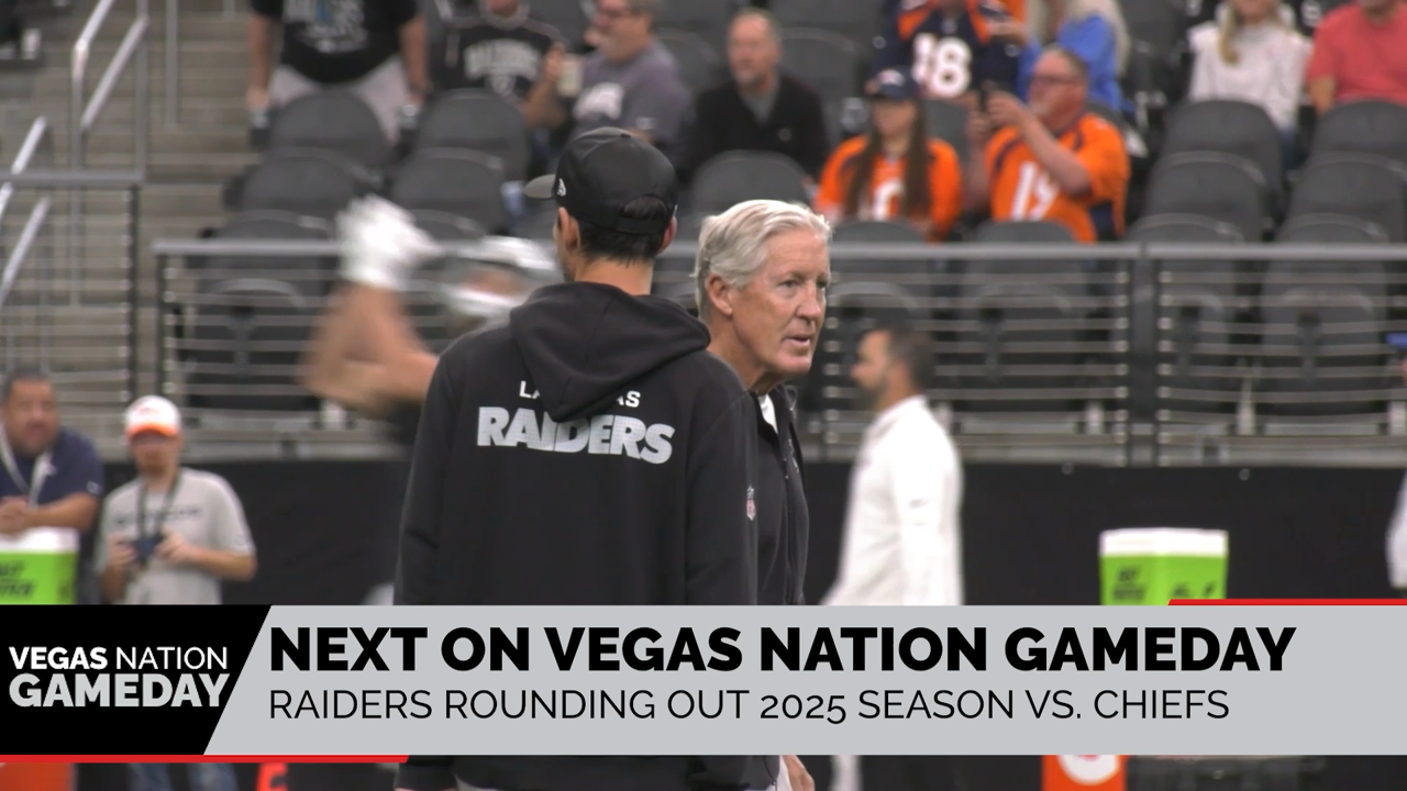 Raiders Hosting the Chiefs In Season Finale | Vegas Nation Gameday Week 18