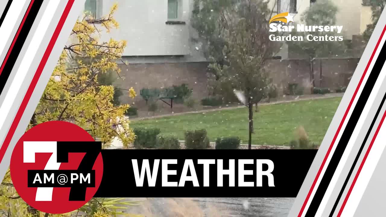 Freeze warning to chill Las Vegas Valley
