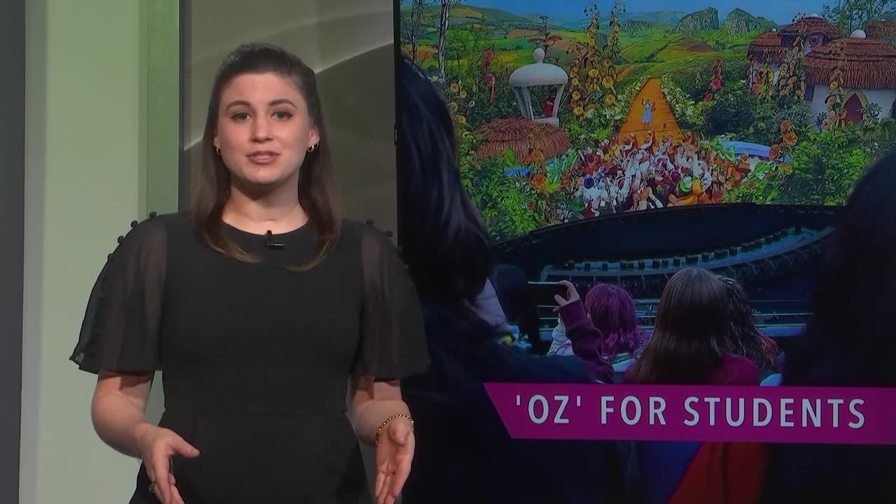 Students visit Sphere for 'Wizard of Oz'