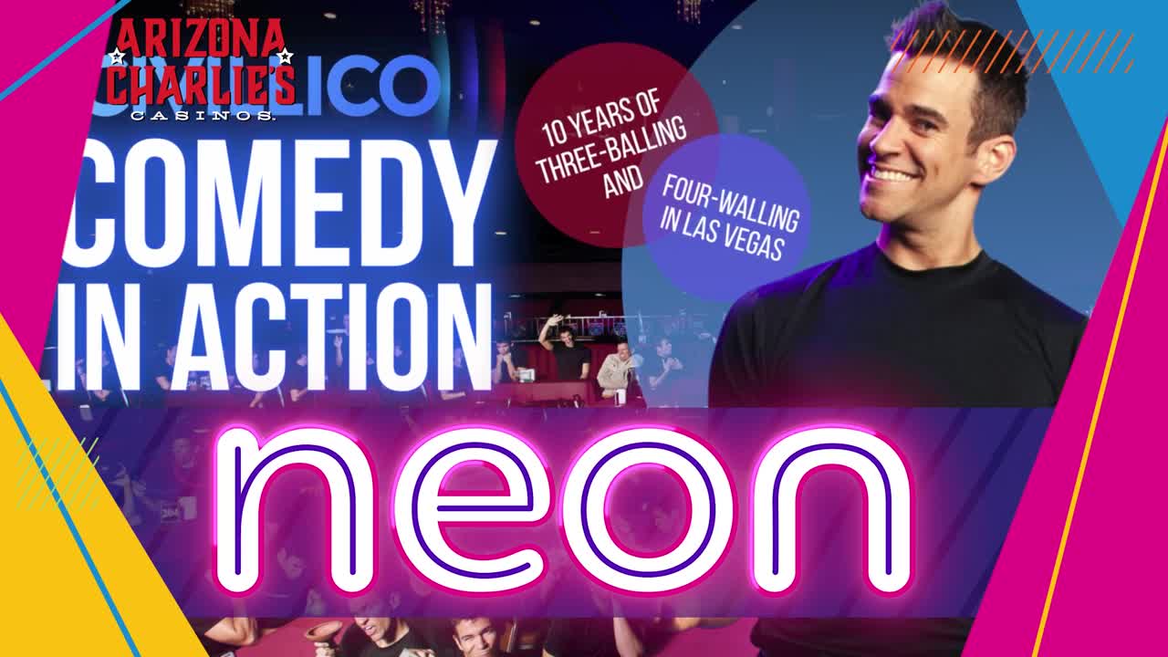 He juggled. He rode the unicycle. Now he has a Las Vegas Strip special