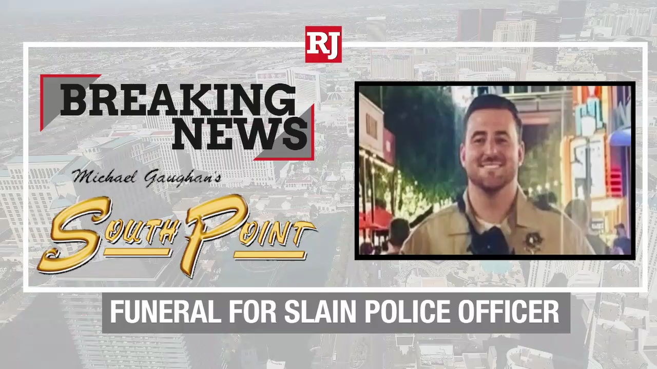 Funeral for Las Vegas police officer Austin Abdelnabi